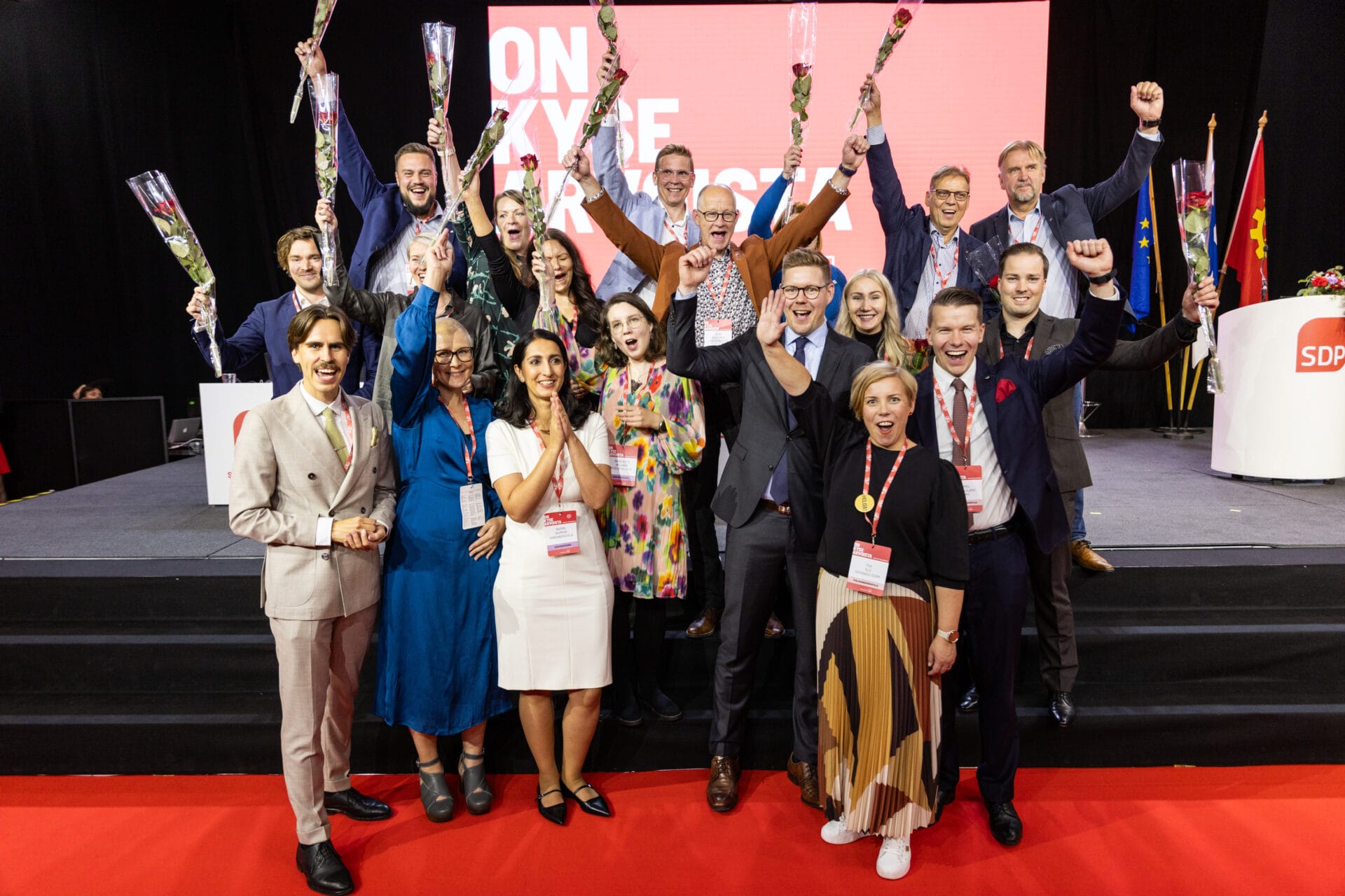 Ehdolla puoluekokousedustajaksi